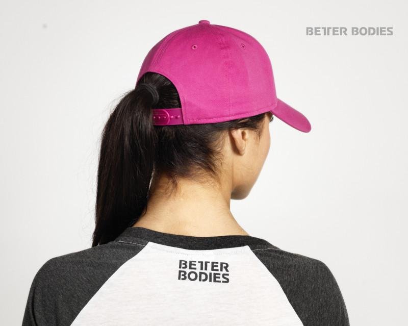 Better Bodies Womens Baseball Cap - Hit Pink - Urban Gym Wear