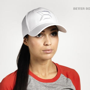 Better Bodies Womens Baseball Cap - White - Urban Gym Wear