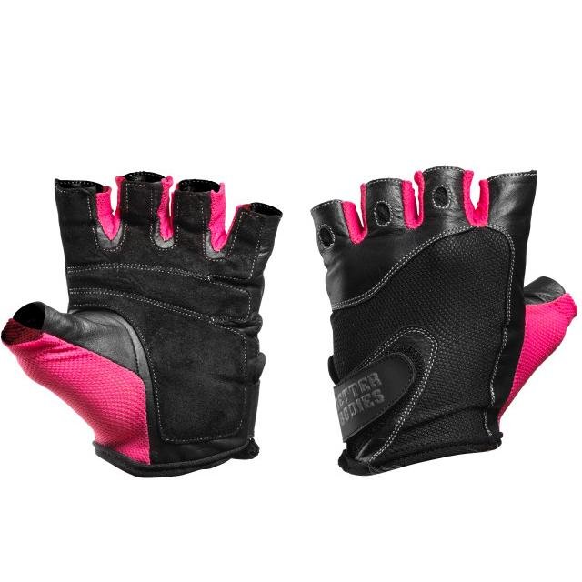 Better Bodies Women's Fitness Gloves - Black-Pink - Urban Gym Wear