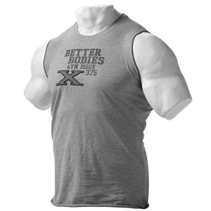 Better Bodies X-Print S-L Tank - Greymelange - Urban Gym Wear