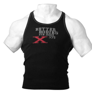 Better Bodies X Rib Tank - Black - Urban Gym Wear
