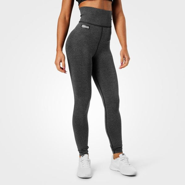 Better Bodies Sugar Hill Tights - Graphite Melange – Urban Gym Wear