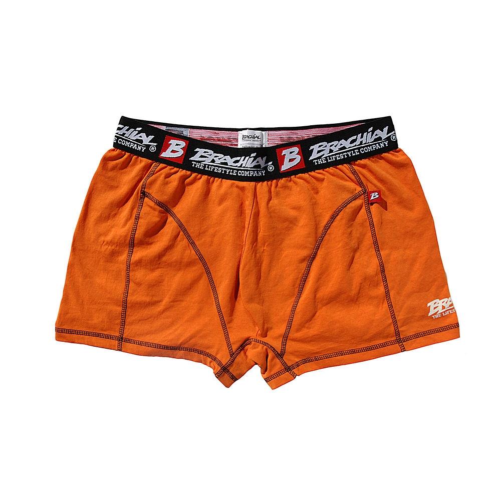 Brachial 2 Pack Boxer Shorts Under - Orange & Grey - Urban Gym Wear