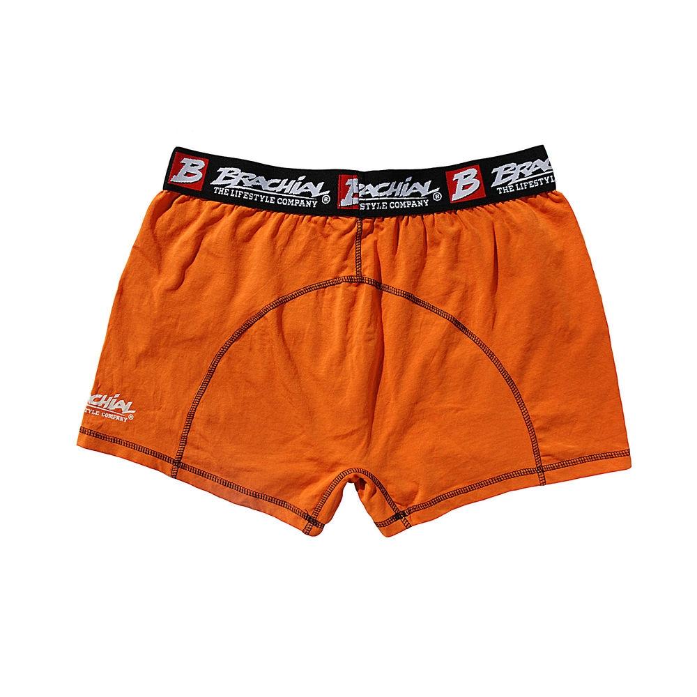 Brachial 2 Pack Boxer Shorts Under - Orange & Grey - Urban Gym Wear