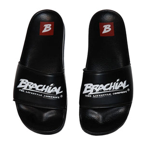 Brachial Bath Shoes Slide - Black - Urban Gym Wear