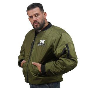 Brachial Flight Jacket Sky - Military Green