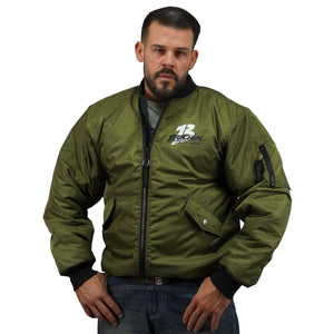 Brachial Flight Jacket Sky - Military Green