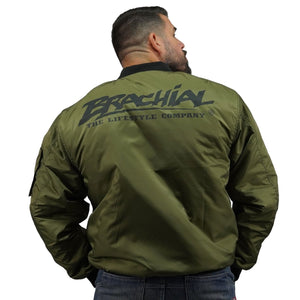 Brachial Flight Jacket Sky - Military Green