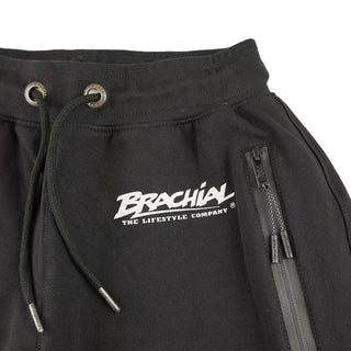 Brachial Jogging Pants Tapered - Black - Urban Gym Wear