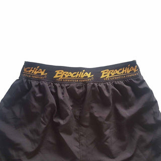 Brachial Short Airy - Black-Orange - Urban Gym Wear