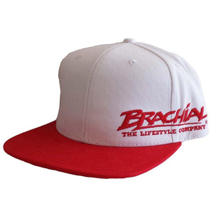 Brachial Snapback Cap Protect - White - Urban Gym Wear