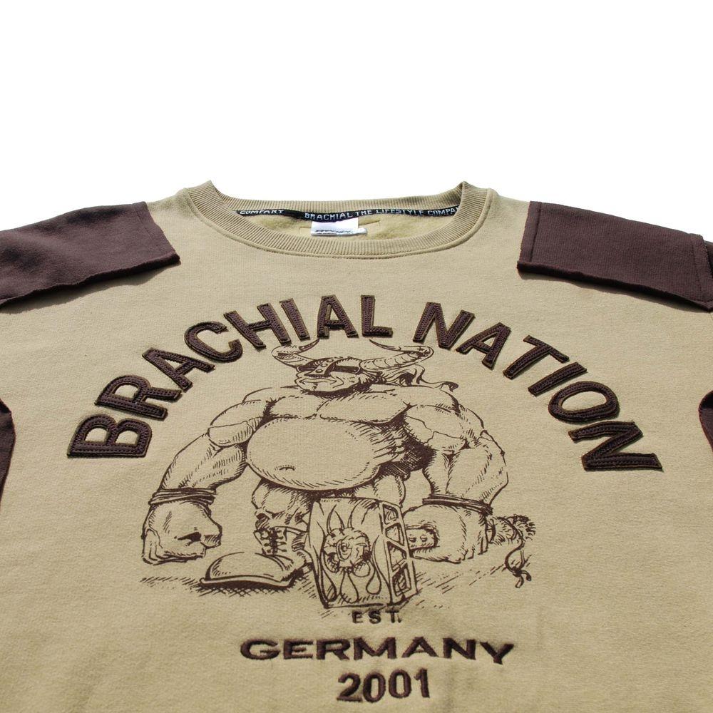 Brachial Sweatshirt Viking - Beige - Urban Gym Wear