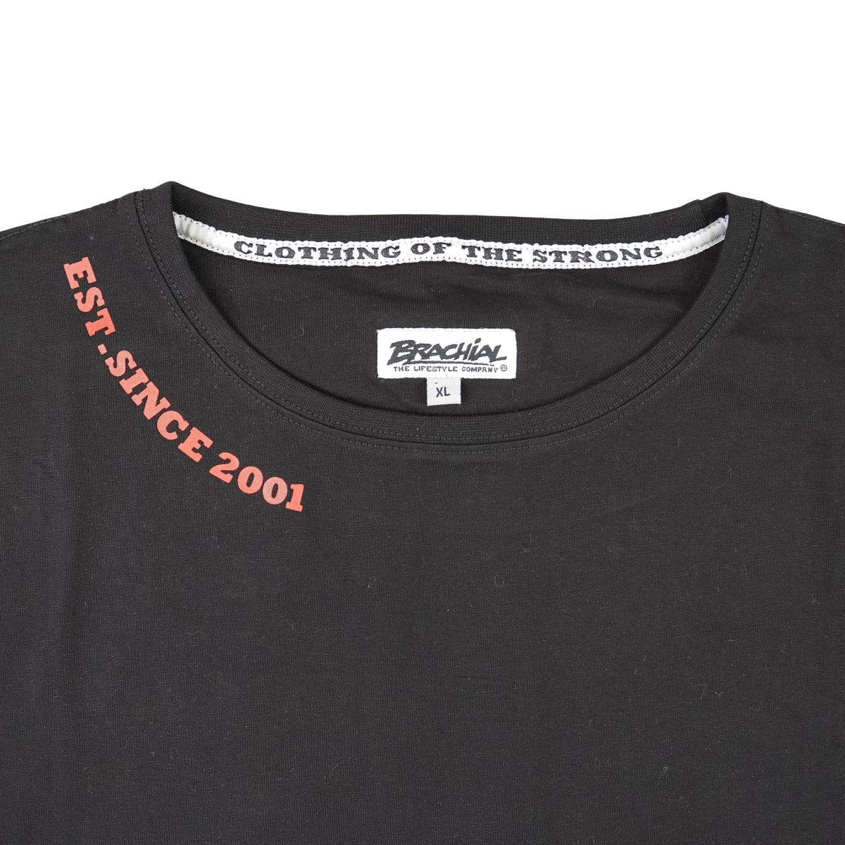 Brachial T-Shirt Gym - Black/Red - Urban Gym Wear