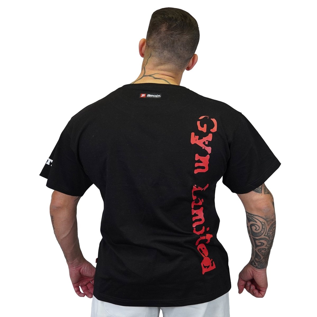 Brachial T-Shirt Gym - Black/White - Urban Gym Wear