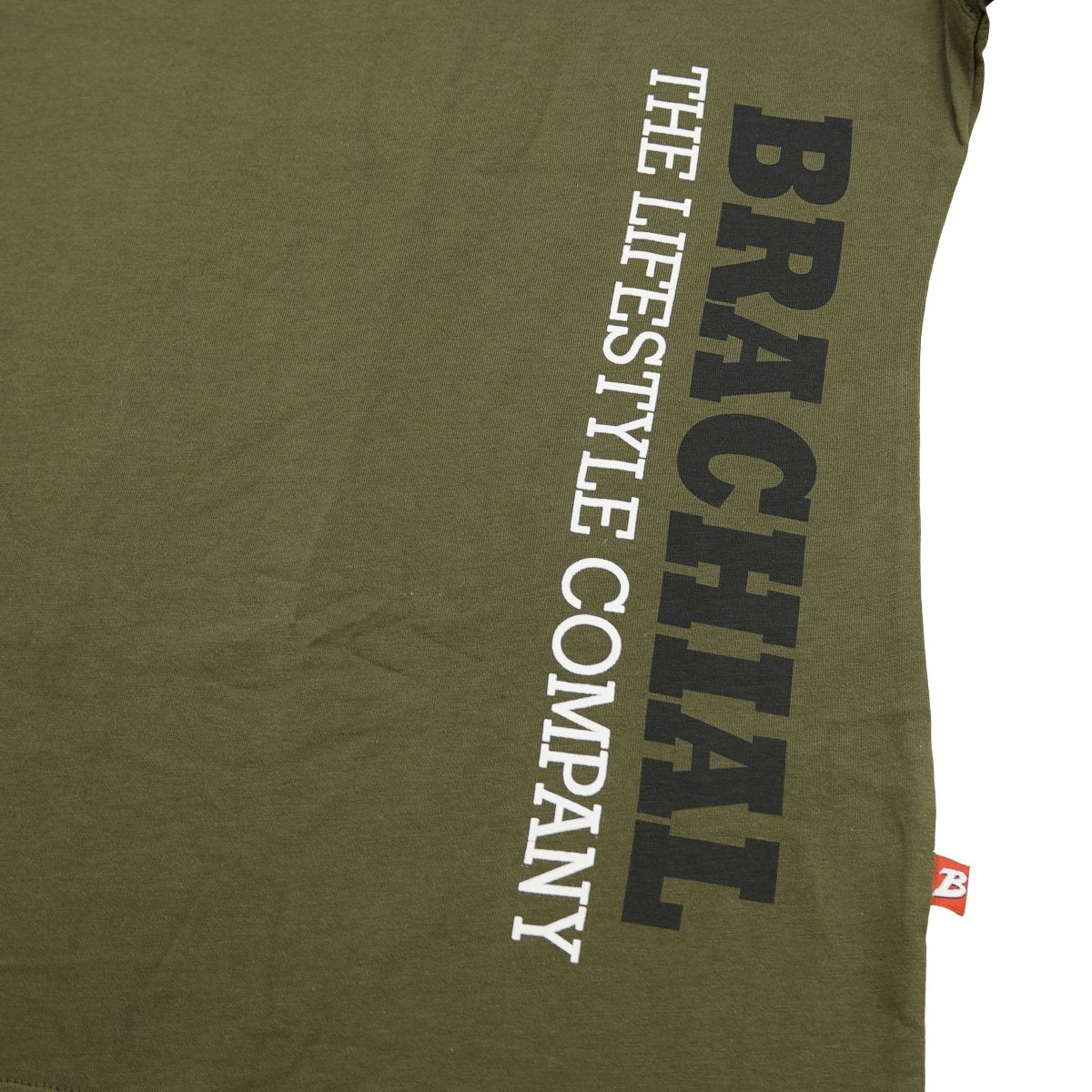Brachial T-Shirt Gym - Military Green/Black - Urban Gym Wear