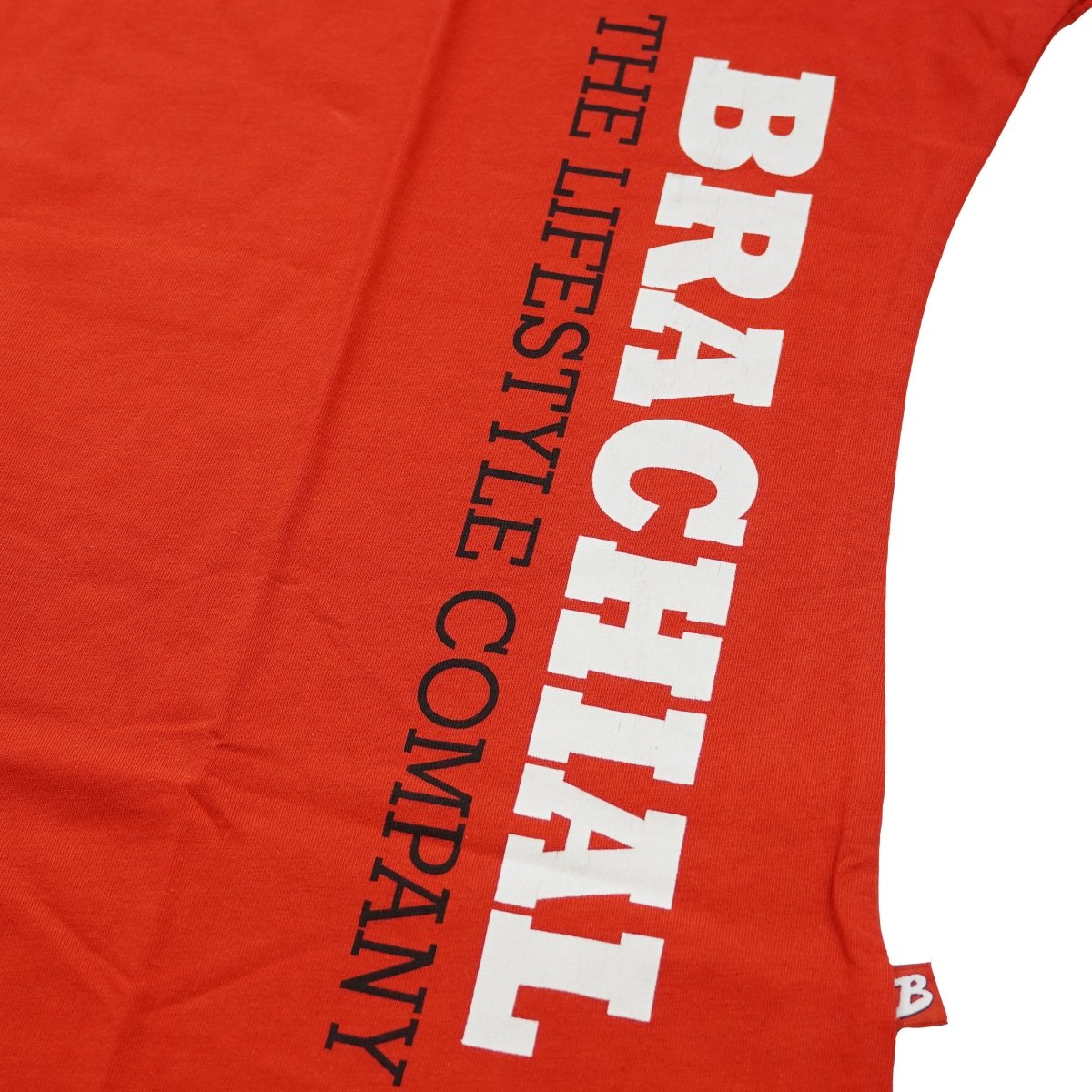 Brachial T-Shirt Gym - Red/White - Urban Gym Wear