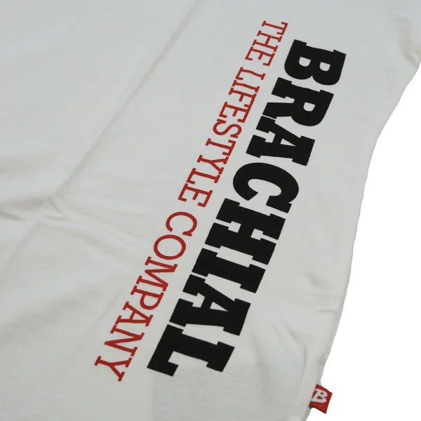Brachial T-Shirt Gym - White/Black - Urban Gym Wear