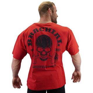 Brachial T-Shirt Hungry - Red/Black - Urban Gym Wear