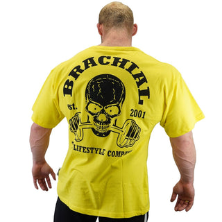 Brachial T-Shirt Hungry - Yellow/Black - Urban Gym Wear