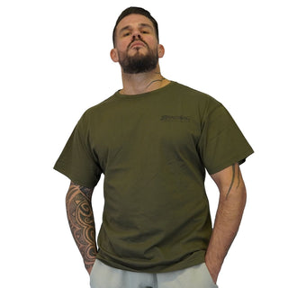 Brachial T-Shirt Lightweight - Military Green - Urban Gym Wear