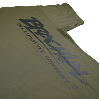Brachial T-Shirt Lightweight - Military Green - Urban Gym Wear