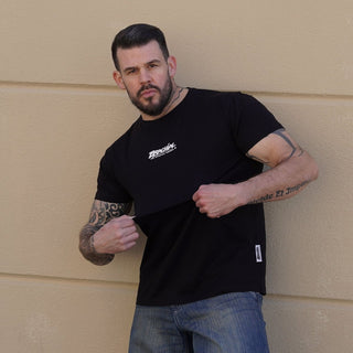 Brachial T-Shirt Middle - Black - Urban Gym Wear