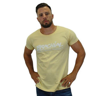 Brachial T-Shirt Sign - Ivory/White - Urban Gym Wear