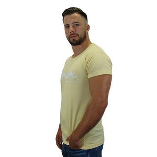 Brachial T-Shirt Sign - Ivory/White - Urban Gym Wear