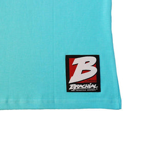 Brachial T-Shirt Sign Next - Light Blue - Urban Gym Wear