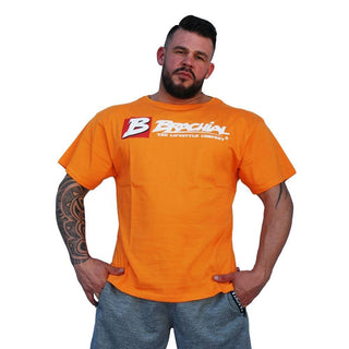 Brachial T-Shirt Sign Next - Orange - Urban Gym Wear