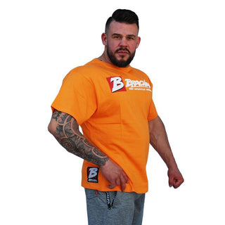 Brachial T-Shirt Sign Next - Orange - Urban Gym Wear