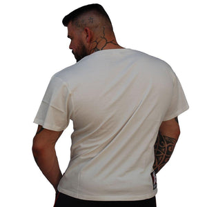 Brachial T-Shirt Sign Next - White - Urban Gym Wear