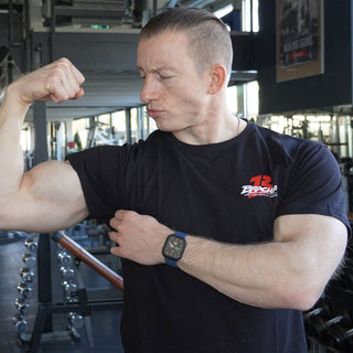 Brachial T-Shirt Sky - Black - Urban Gym Wear