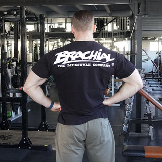 Brachial T-Shirt Sky - Black - Urban Gym Wear