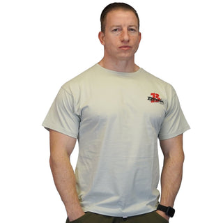 Brachial T-Shirt Sky - Grey - Urban Gym Wear