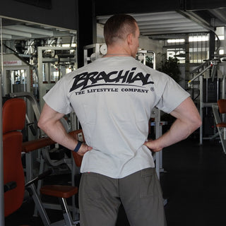 Brachial T-Shirt Sky - Grey - Urban Gym Wear