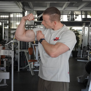 Brachial T-Shirt Sky - Grey - Urban Gym Wear