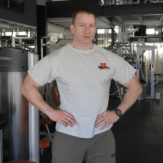 Brachial T-Shirt Sky - Grey - Urban Gym Wear