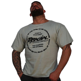 Brachial T-Shirt Style - Grey - Urban Gym Wear