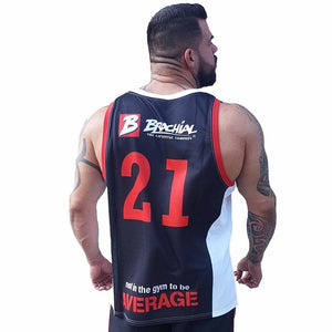 Brachial Tank Top Team - Black - Urban Gym Wear