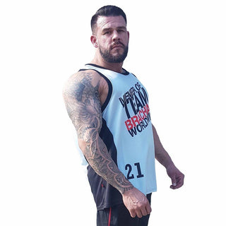 Brachial Tank Top Team - Grey - Urban Gym Wear