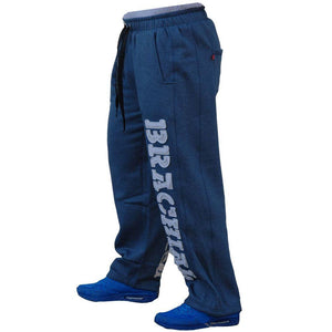 Brachial Tracksuit Trousers Gym - Dark Bluemelange-Greymelange - Urban Gym Wear
