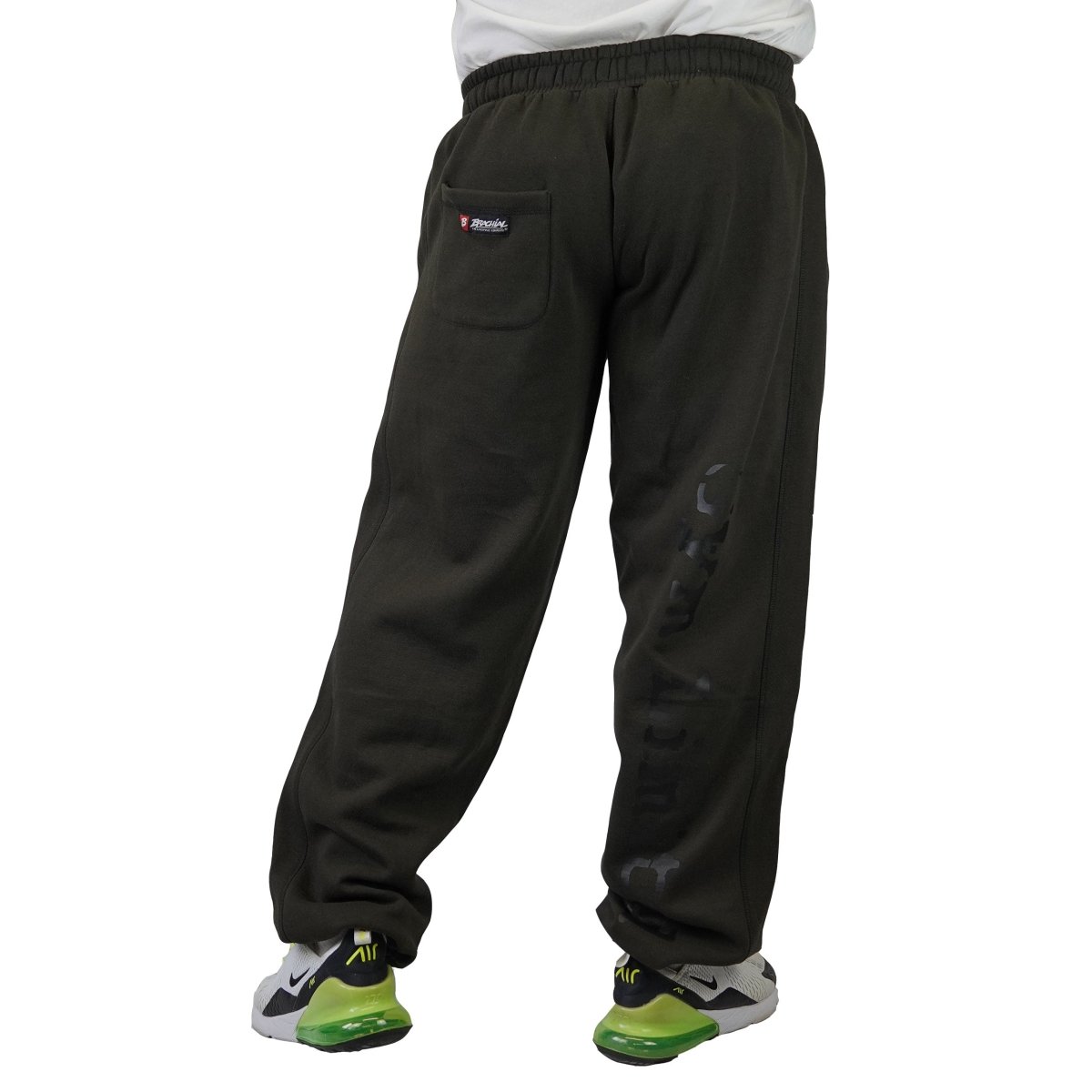 Brachial Tracksuit Trousers Gym - Dark Mocha/Black – Urban Gym Wear