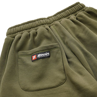 Brachial Tracksuit Trousers Gym - Military Green/Black - Urban Gym Wear