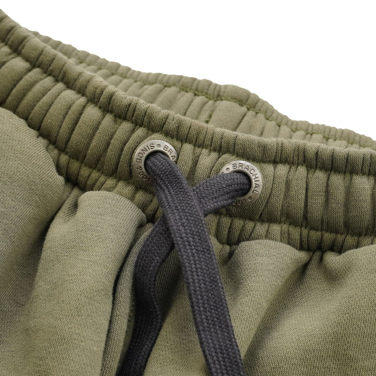Brachial Tracksuit Trousers Gym - Military Green/Black - Urban Gym Wear