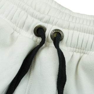 Brachial Tracksuit Trousers Gym - White/Black - Urban Gym Wear