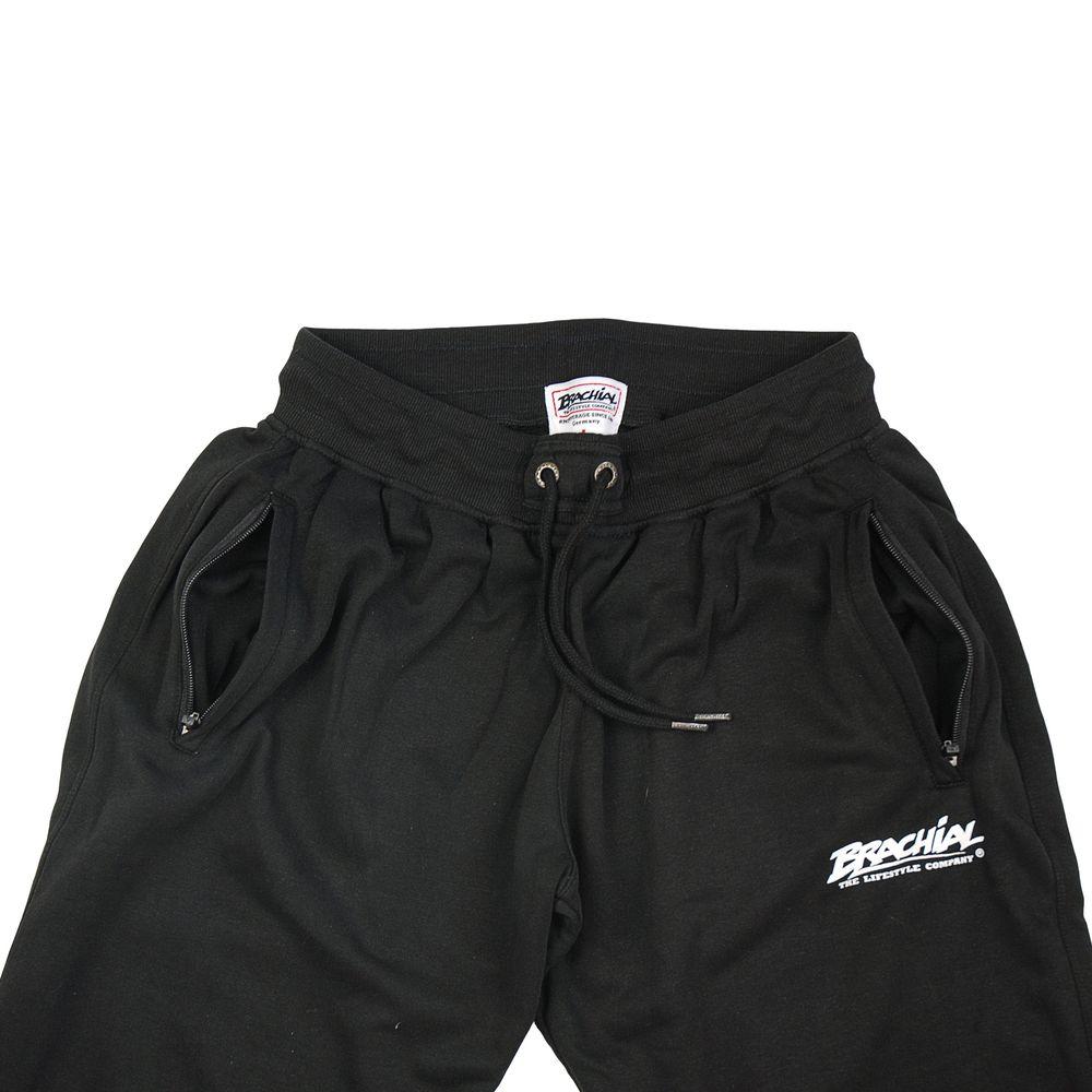 Brachial Tracksuit Trousers Lightweight - Black - Urban Gym Wear