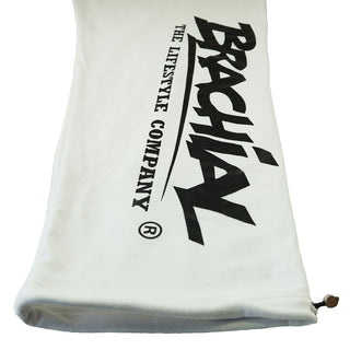 Brachial Tracksuit Trousers Lightweight - White - Urban Gym Wear