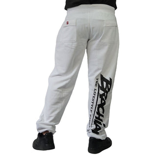 Brachial Tracksuit Trousers Lightweight - White - Urban Gym Wear