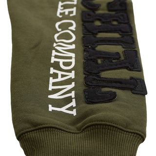 Brachial Zip Hoodie Gym - Military Green/Black - Urban Gym Wear